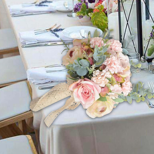 Ramo De Ramo De Boda Para Novia Compatible Con Estilo C