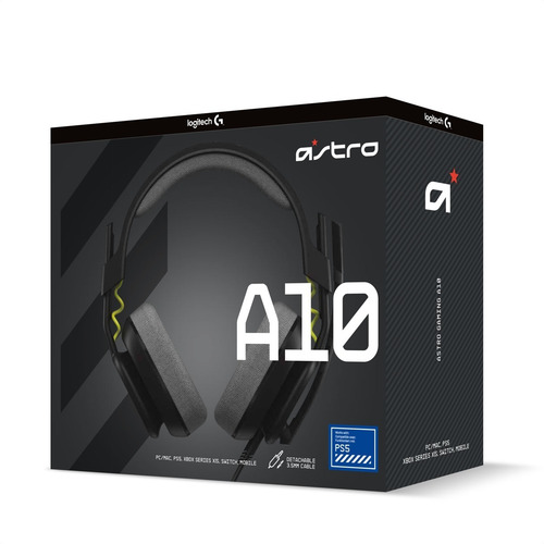 Imagen 9 de 10 de Audífonos Diadema Gamer Astro A10 Gen 2, Pc, Ps5/ps4, Xbox