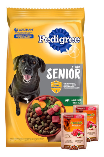 Alimento Perro Pedigree Senior 21 Kg + Promo!