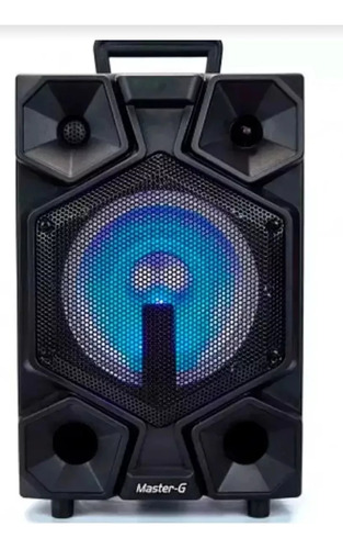 Parlante Portátil Master-g Recargable Karaoke/spb8b.