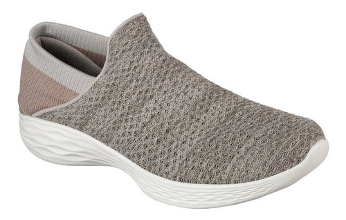 Imagen 1 de 5 de Tenis Skechers You Inspire Beige Mujer 14951/tpe