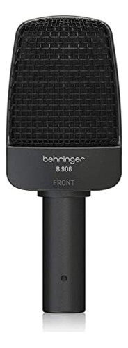 Micrófono Dinámico Behringer B 906 Para Instrumentos Y