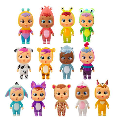 Imagen 3 de 4 de Muñeca Cry Babies Magic Tears Serie Winged House Verde
