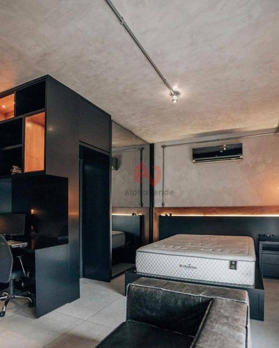 Imagem 2 de 16 de Studio Trix - Apartamento Com 1 Dormitório À Venda, 60 M² - Alphaville - Barueri/sp - Ap22003