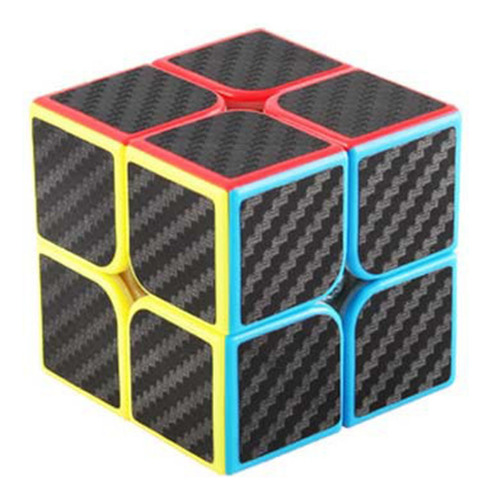 Cubo Rubik 2x2 Cobra Profesional Fibra De Carbono Speed Cube