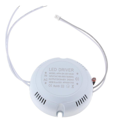 Led Driver Fuente De Alimentación Dc 24-82v 240ma 8-24w Para