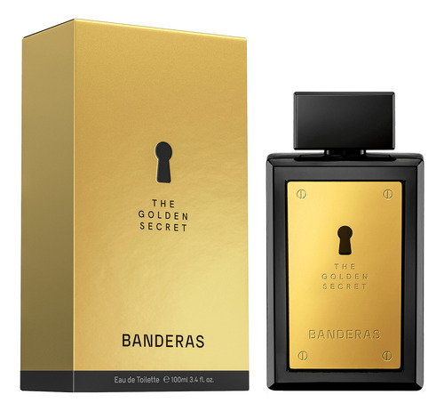 Antonio Banderas El Secreto Dorado para Hombre Eau de Toilette 100ml Blz