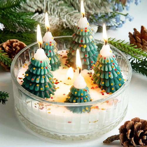 Velas De Árbol De Navidad En U Velas De Árbol De Navidad De