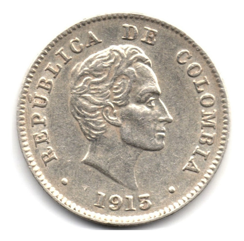 10 Centavos 1913 Plata