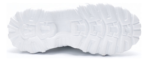 Zapatilla 47 Street Plataforma Addict Reflectiva
