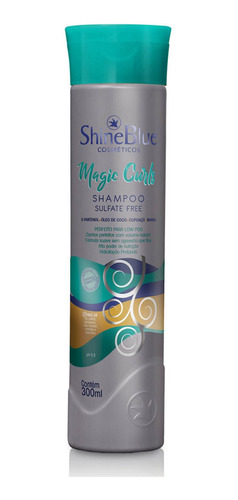 Shampoo Shine Blue Magic Curls 300ml