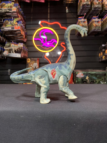 Jurassic Park 3 Re-ak A-tak Brachiosaurus Hasbro 2001 B (Usado)
