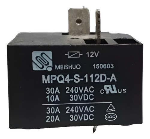 Relay De Poder Modelo Mpq4-s-112d-a, 30 Amp 1 Pieza