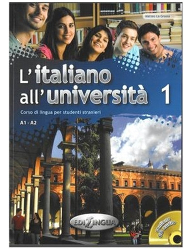 L'italiano All'universita 1 - Libro + Eserciziario, De Vv. 