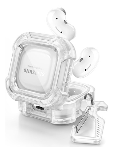 Funda Dexnor Galaxy Buds 2 2021 Cristal