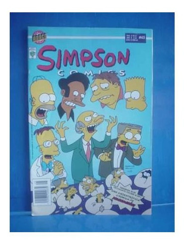 Simpsons Comics 45 Editorial Vid