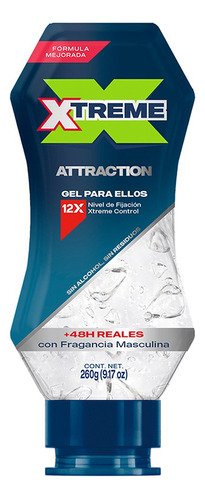 Gel Fijador De Cabello Xtreme Attraction Power 48H 260gr