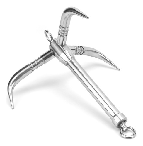 Accesorio De Barco Plegable Grapnel Anchor Triple Grip 316