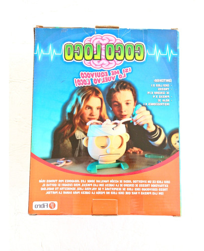 Juego De Mesa Coco Loco De Fibro (Usado)