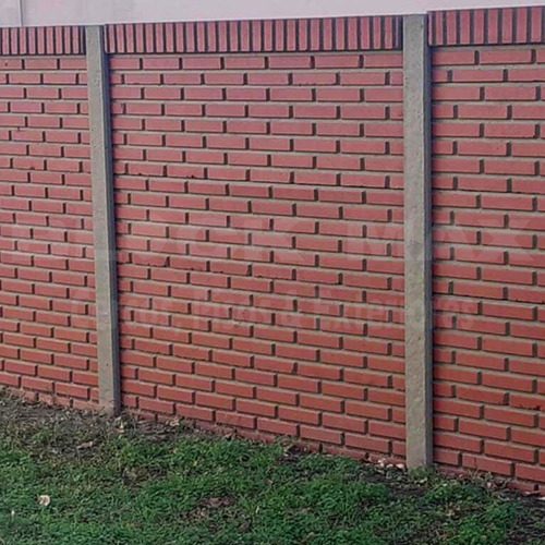 Muro Perimetral Cerco Tipo Ladrillo Vista