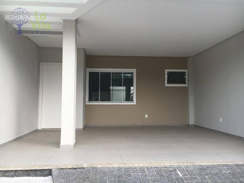 Casa, Sobrado Novo À Venda, Semi-mobiliado Com 3 Quartos, 1 Suite, 141m² Área Construída, Bairro Bela Vista, Gaspar Sc - Ca0266