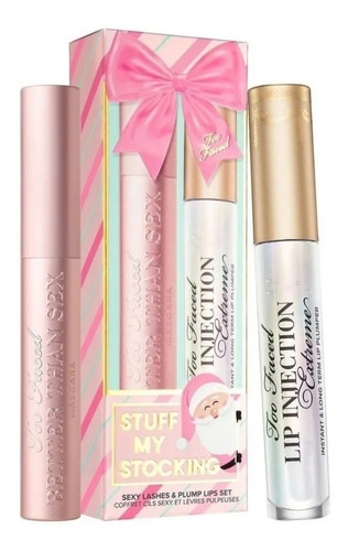 Too Faced Rimel Y Lip Injection Kit 2 Pzas Original Oferta