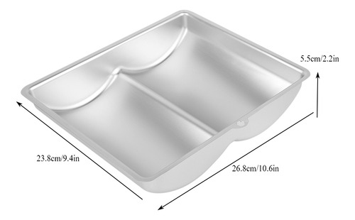 Molde Para Hornear Tartas, Aleación De Aluminio, Con Forma D