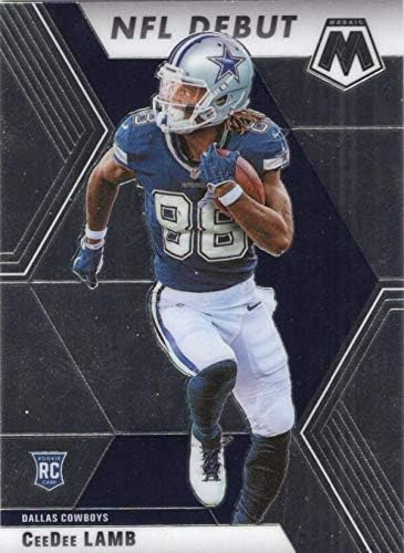 2020 Panini Mosaic 268 Ceedee Lamb Rc Novato Dallas Cowboys 