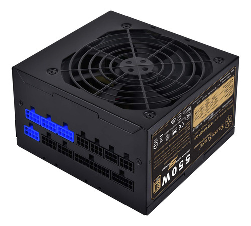 Fonte De Alimentação Silverstone Technology 550w 80 Plus Gol