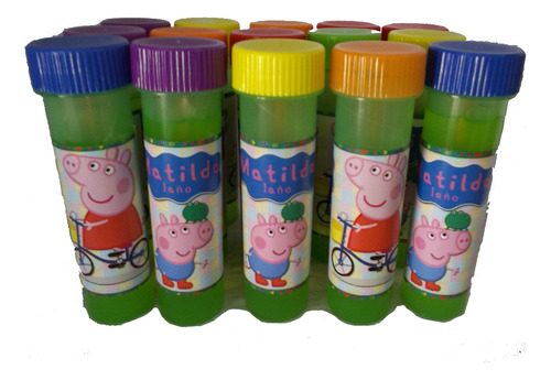 Burbujeros Personalizados X 12 U Ideal Souvenir Fiestas Cump