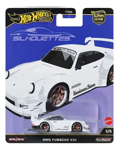 【新品未開封】Hot Wheels RWB PORSCHE 930 Auto Coleccionable Premium Rwb Porsche 930 Color Blanco Hot Wheels