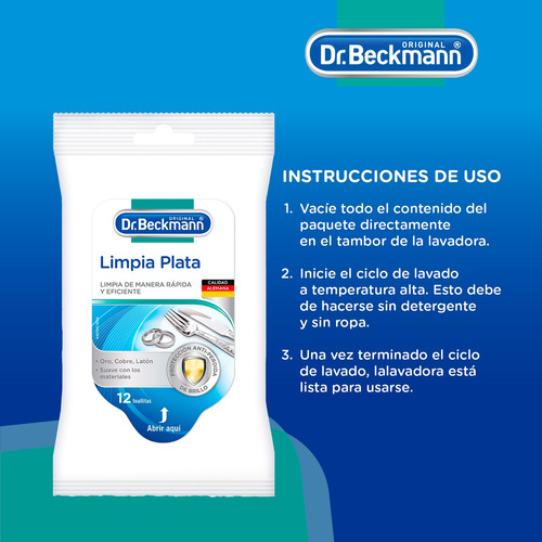 Tollas Limpia Plata Dr. Beckmann
