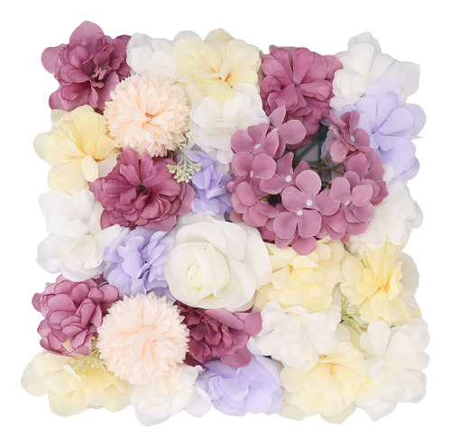 Paneles Artificiales Con Rosas De Seda Para Pared De Flores,
