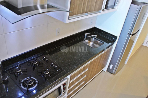 Imagem 11 de 15 de Apartamento Mobiliado Com Vista Mar Na Praia De Quatro Ilhas Com 03 Dormitórios Sendo 01 Suíte E 02 Vagas De Garagem. - 3609_1