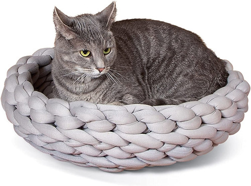 Kh Pet Products Cama Para Gatos De Punto Moldeable  Hac...