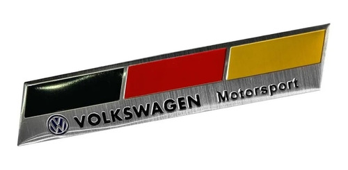Emblema Insignia Autoadhesiva Alemania Vw Motorsport