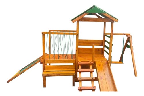 Parquinho Playground Em Madeira Infantil 