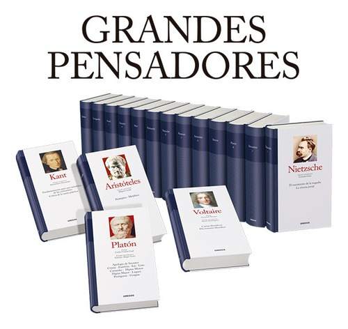 Colección Grandes Pensadores 50 Tomos Completo