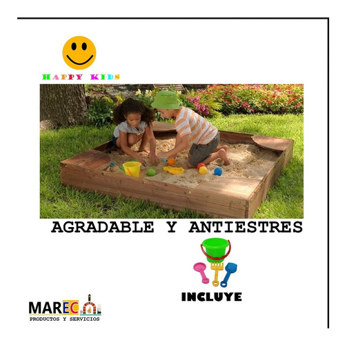 Arenero Para Niños / Con O Sin Arena Playera