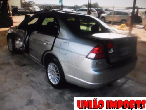 Sucata Honda Civic Lx 1.7 16v 2003 Retirada De Peças