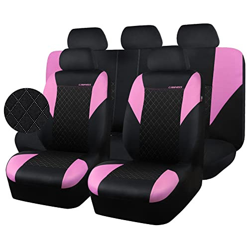 Fundas De Asiento Universales De Tela Grabado Ultrasón...