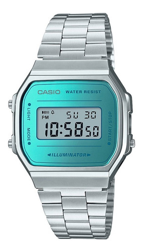 Reloj Casio A-168wem-2d Unisex Envio Gratis