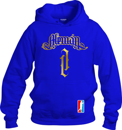 Sudadera Hoodie Aleman M2 Dorado Gold - Adulto Niño