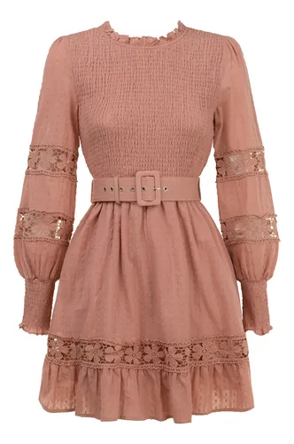 Vestido corto crochet hotsell
