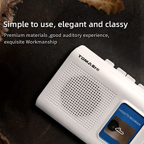 Tomashi Portable Cassette Player Tape Recorder Walkman With