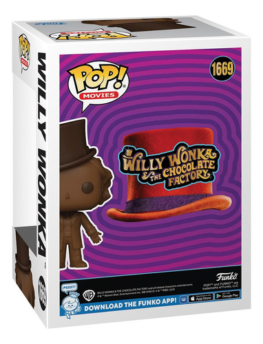 Figura De Acción Funko Pop! Películas: Willy Wonka, Willy Sc