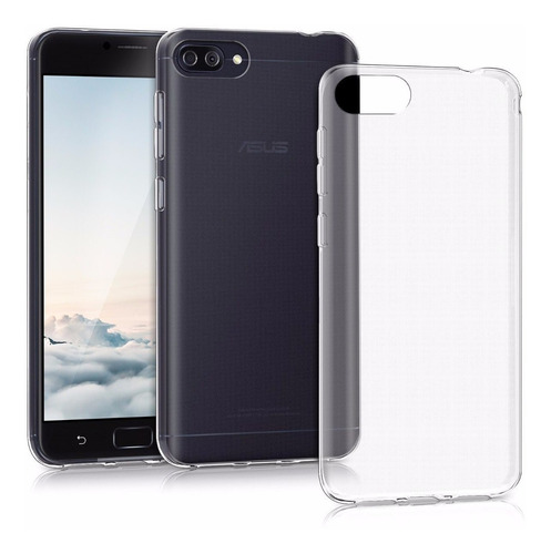 Zenfone 4 Max 5.5 Kit Protector Funda Lujo + Vidrio Templado