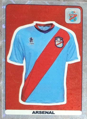 Figurita Futbol Argentino Saf 2019/2020 Camiseta Arsenal 