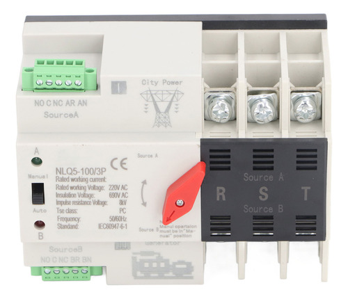 Transferencia Automática De Doble Potencia, 220 V, 3 Penique
