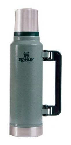Stanley Termo Clásico 1.4 LTS Asa Plegable de acero inoxidable negro